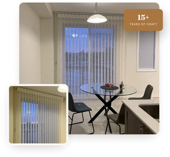 About Blinds Shades - Made-to-measure window treatments
